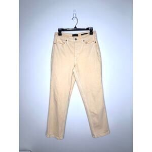 Banana Republic High-Rise Straight Cropped Jeans  Sz 27 Denim Boho 80s 90s Y2K